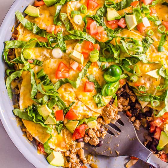 Sartén para tacos.