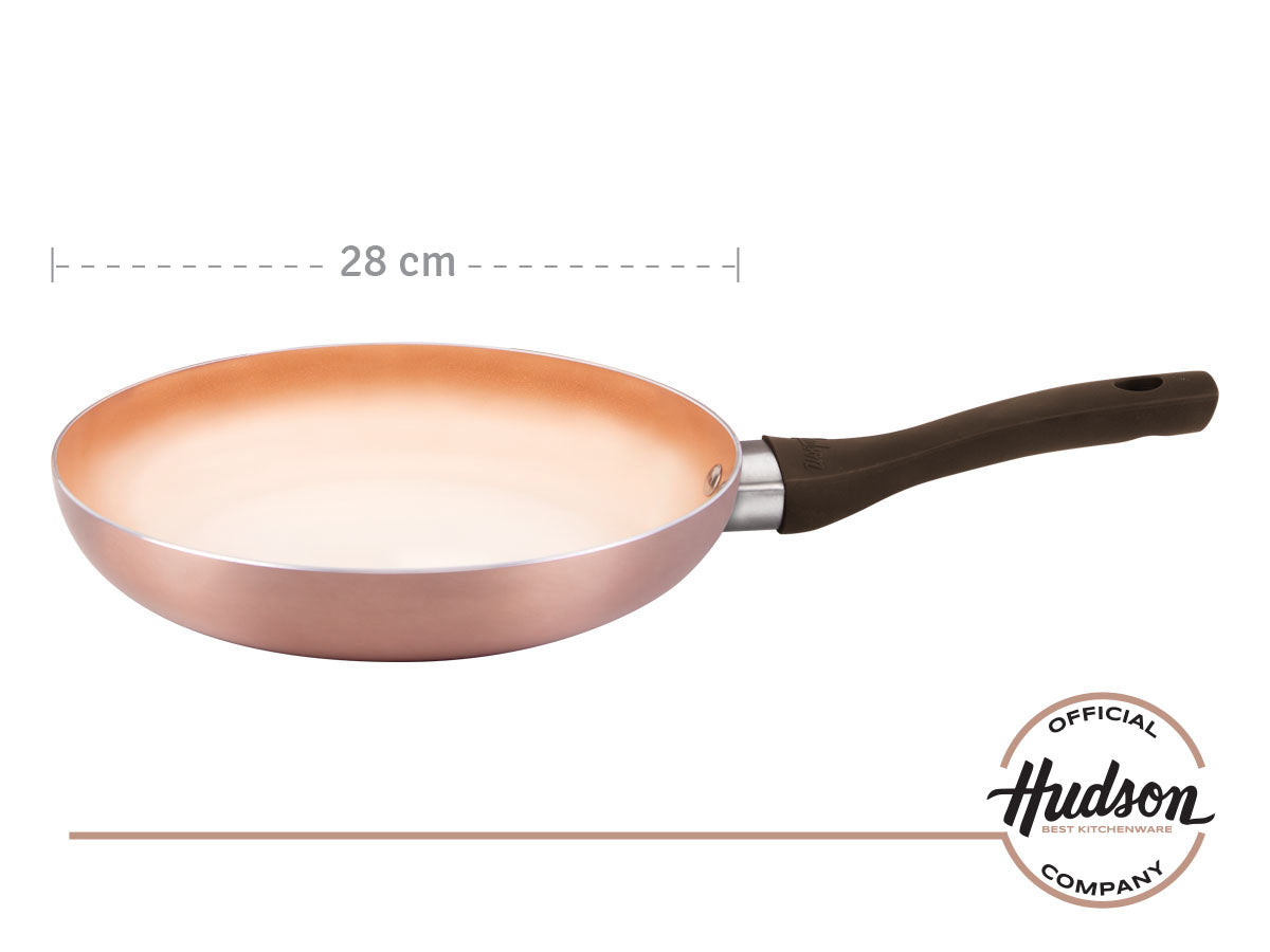 Sartén Triple Capa Antiadherente 28 Cm Cerámico Hudson