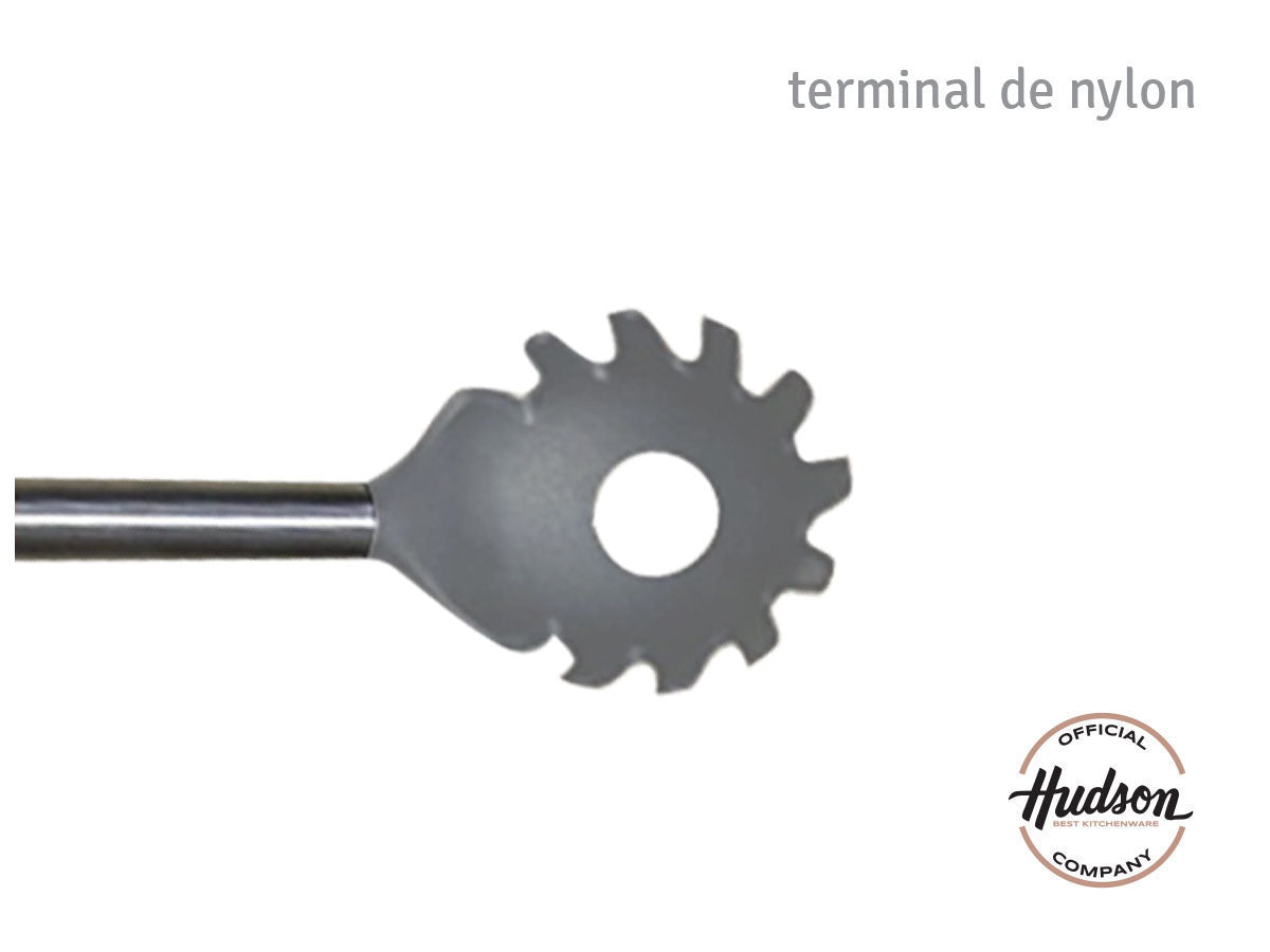 Cuchara para pasta de Nylon con Mango de Madera