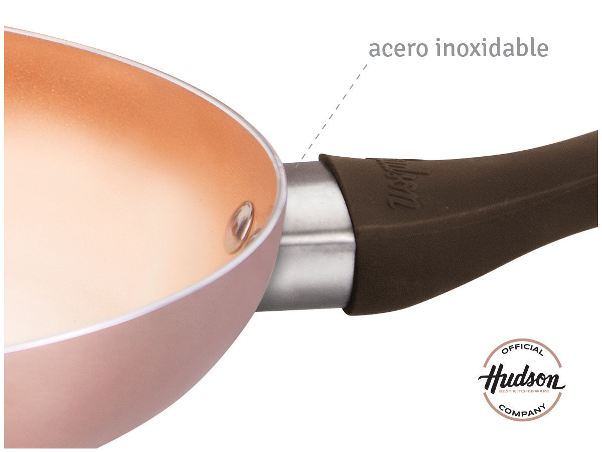 Sartén Triple Capa Antiadherente Cerámico 22 Cm Hudson