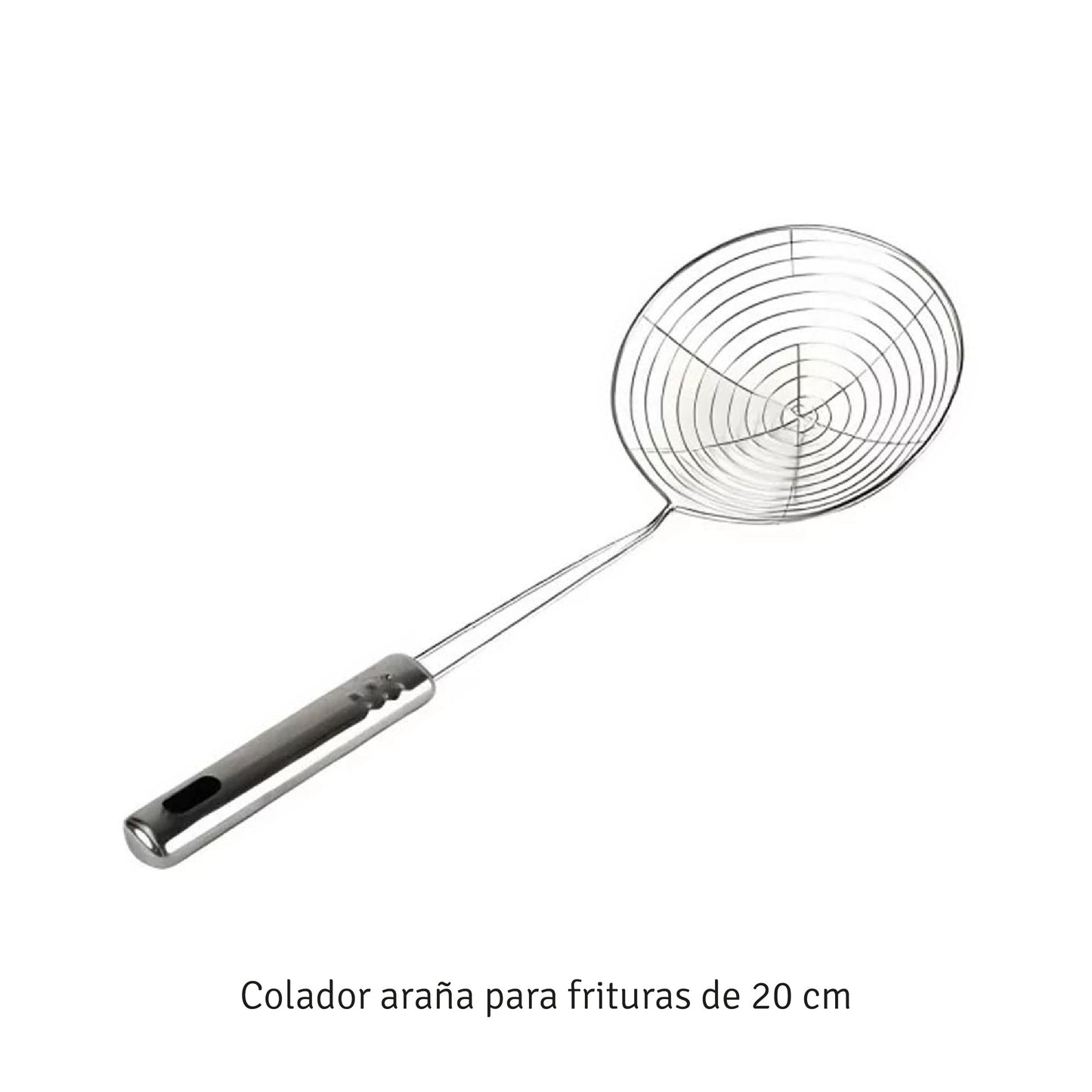 Espumadera Araña 20cm para frituras