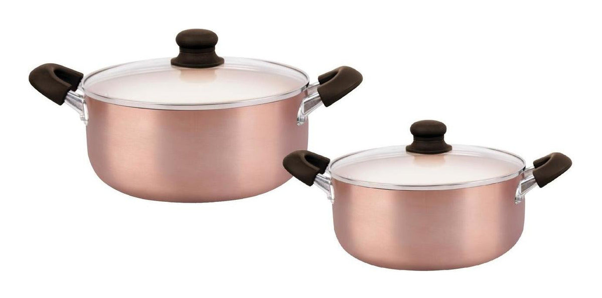 Set 3 Sartenes 20 Cm + 26 Cm + 28 Cm Cobre Hudson – Hudsonkitchenware