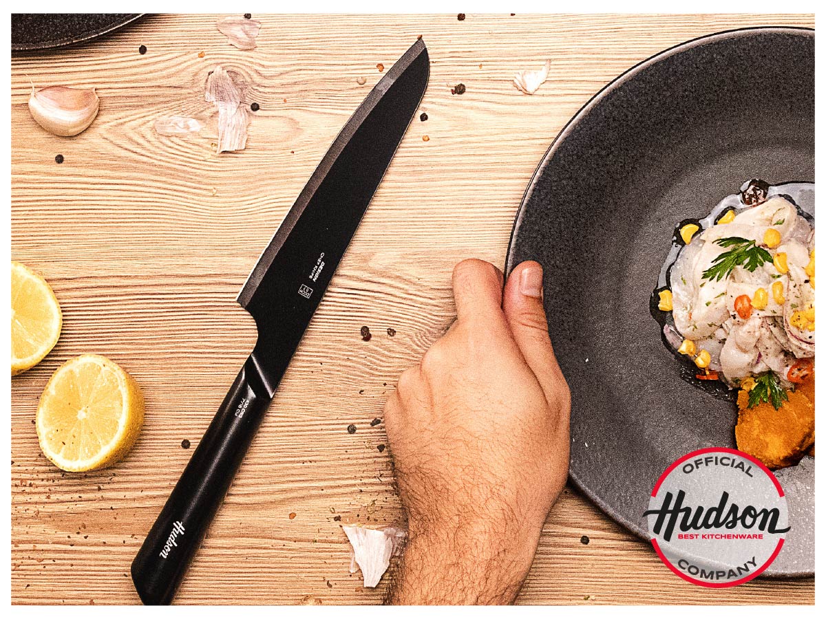 Set 3 Cuchillos Hudson Linea Basic Juego De Cocina