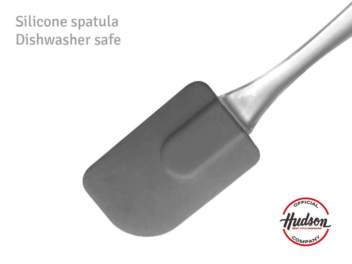 Espatula Hudson De Silicona Gourmet Repostería Cocina Gris