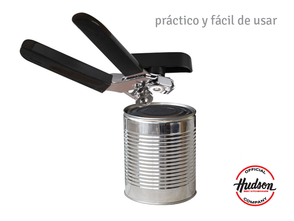 Abrelatas Mecanico Hudson Mango Ergonomico Acero Inoxidable