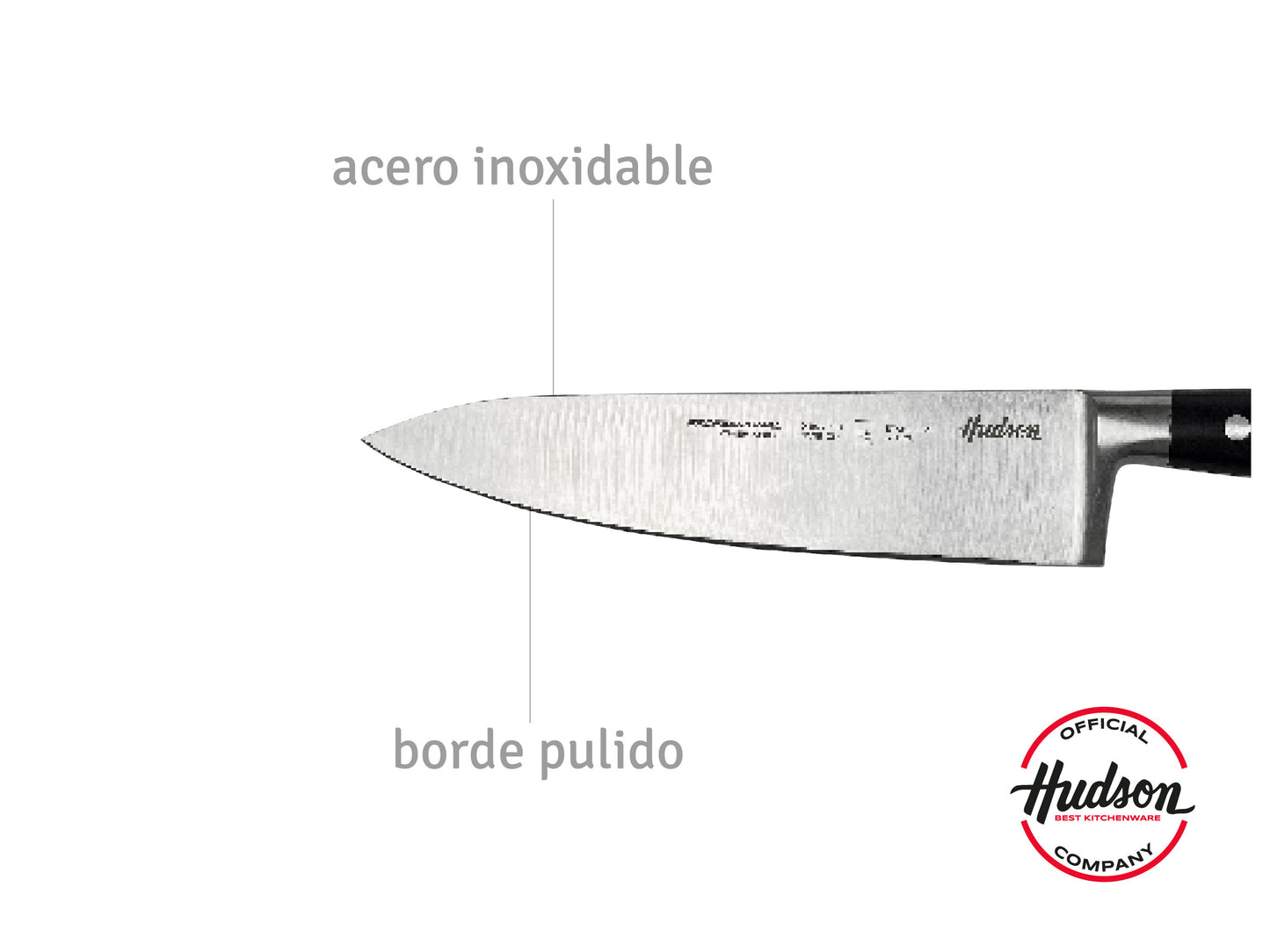 Cuchillo Hudson De Cocina Linea Chef 7 Professional
