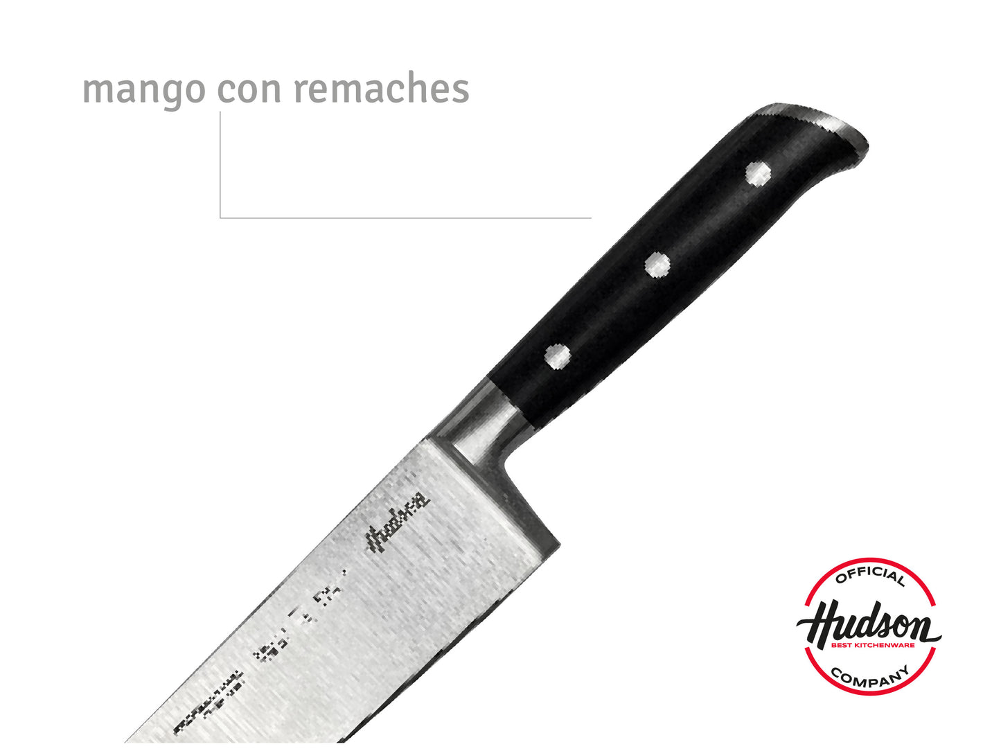 Cuchillo Hudson De Cocina Linea Chef 7 Professional