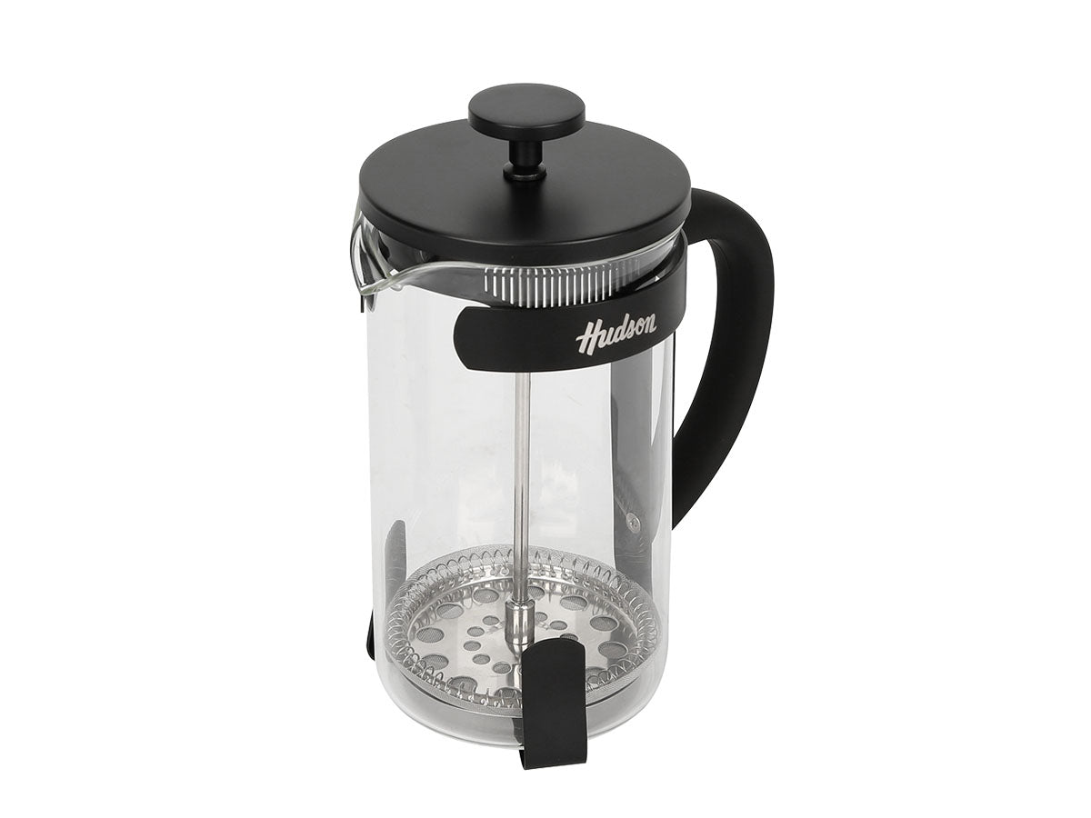 Cafetera Hudson Prensa Francesa Vidrio Acero 800ml