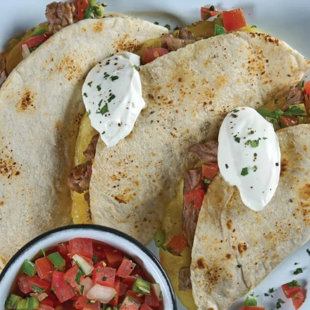 Quesadillas de carne.