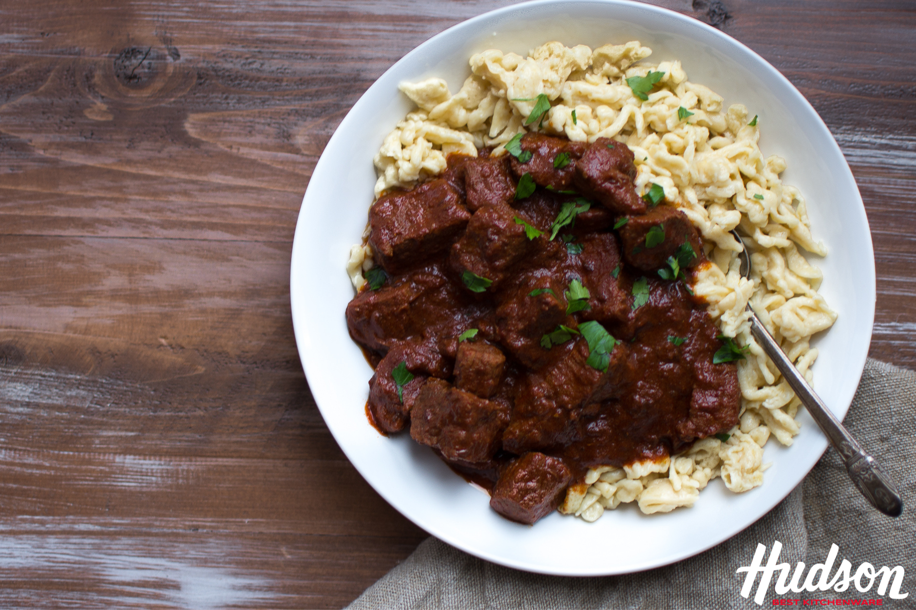 Goulash con Spatzle