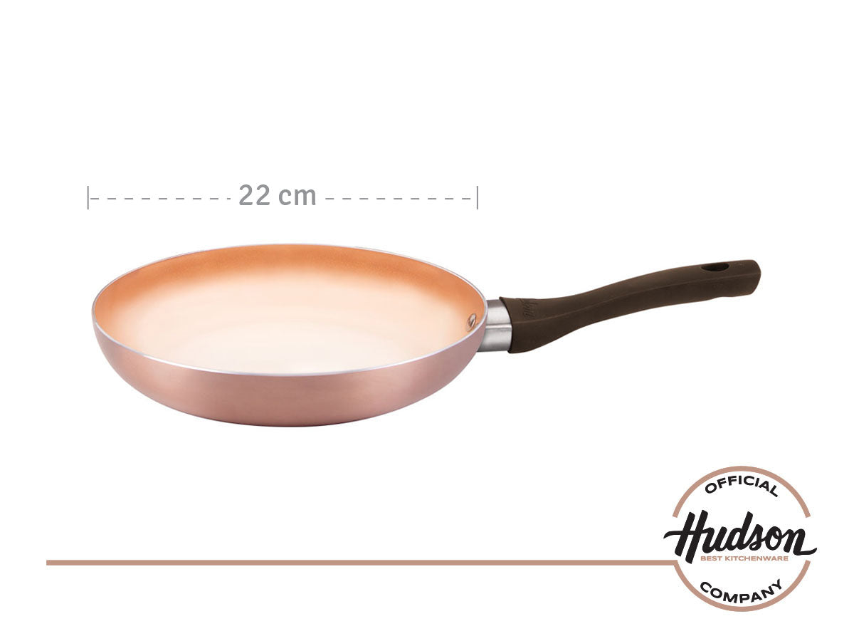 Sartén Hudson 22 Cm Cerámico Triple Capa Antiadherente
