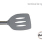 Espatula Calada de Nylon Mango de Madera