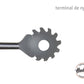 Cuchara para pasta de Nylon con Mango de Madera