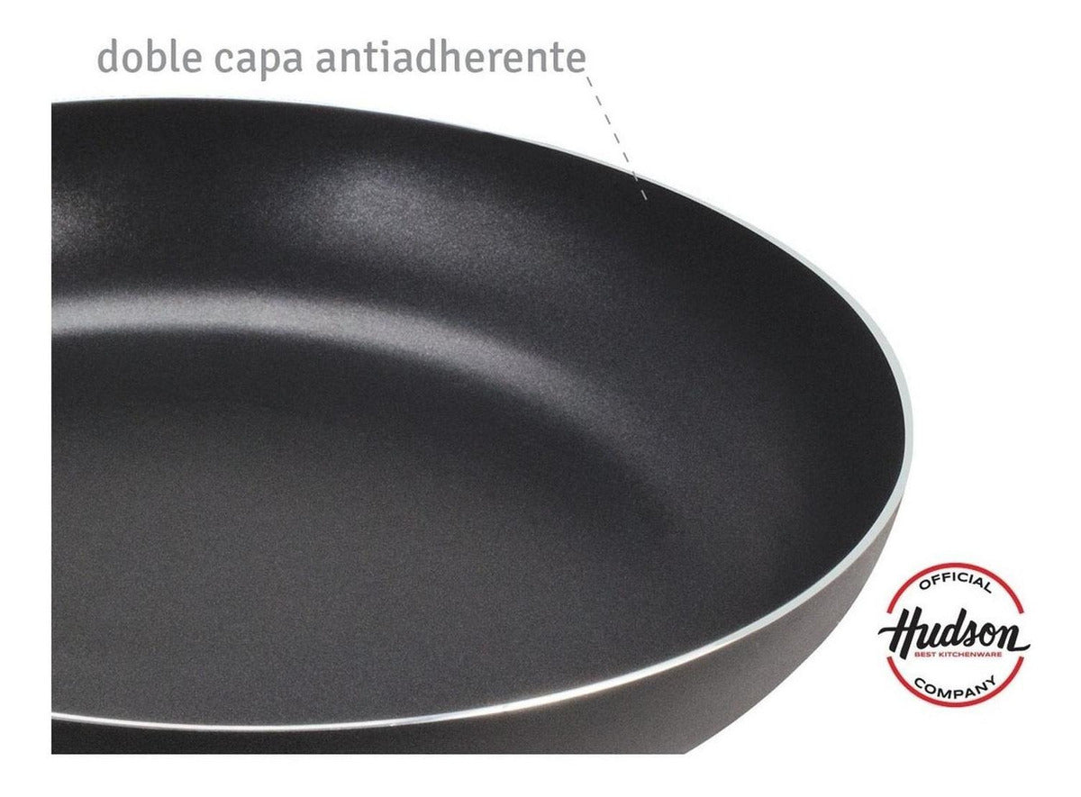 Sartén 22 Cm Aluminio Con Doble Capa Antiadherente Hudson