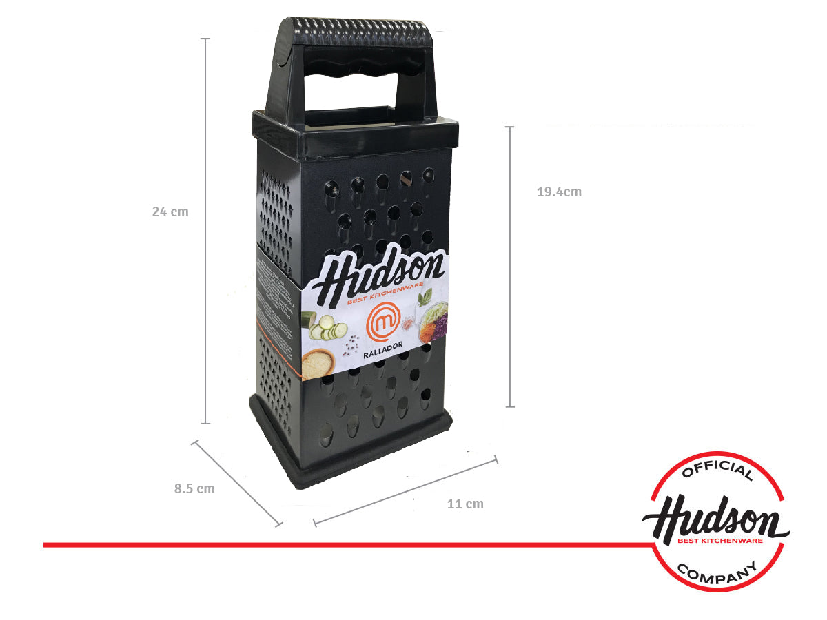 Rallador 4 en 1 de Acero Inoxidable de 4 Caras 23,8cm