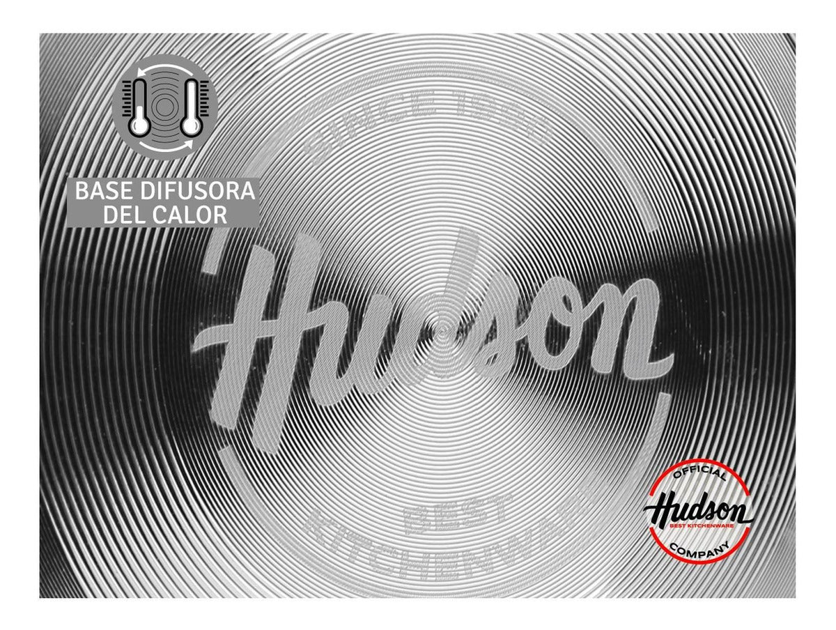 Olla Cacerola Hudson 24 Cm Aluminio Con Antiadherente