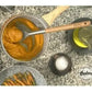 Espatula Calada Mango Madera Utensilio Cocina Hudson Hsk Color Gris