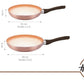 Set Sarten Hudson 24 Cm + 28 Cm Triple Capa Antiadherente
