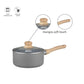 Olla 2 Piezas Granito 1.8 L Aluminio con Antiadherente PTFE + Mango Soft Touch