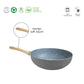 Wok Antiadherente Hudson 28 Cm Aluminio