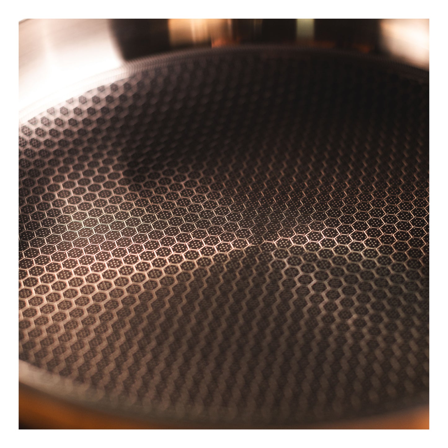 Wok Hudson  30 Cm Acero Inoxidable Con Antiadherente
