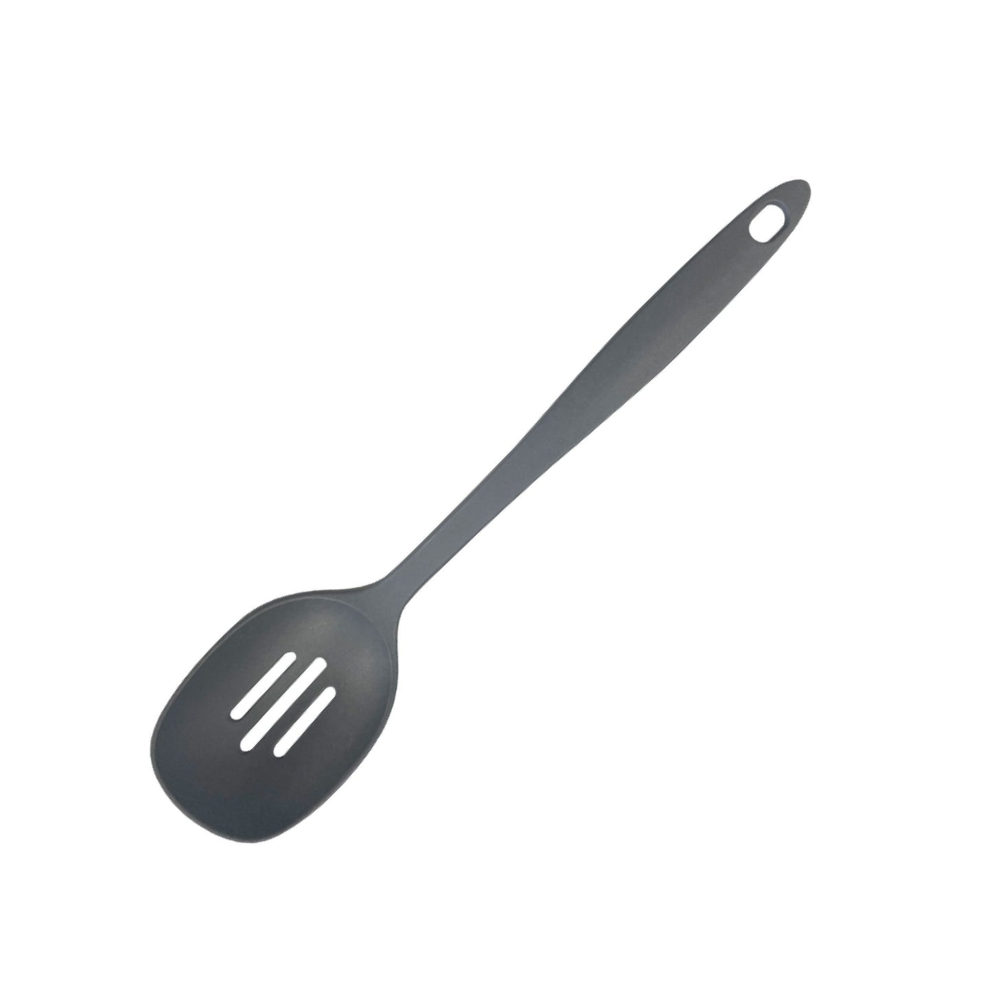 Cuchara Ranurada De Nylon Hudson Color Gris Oscuro
