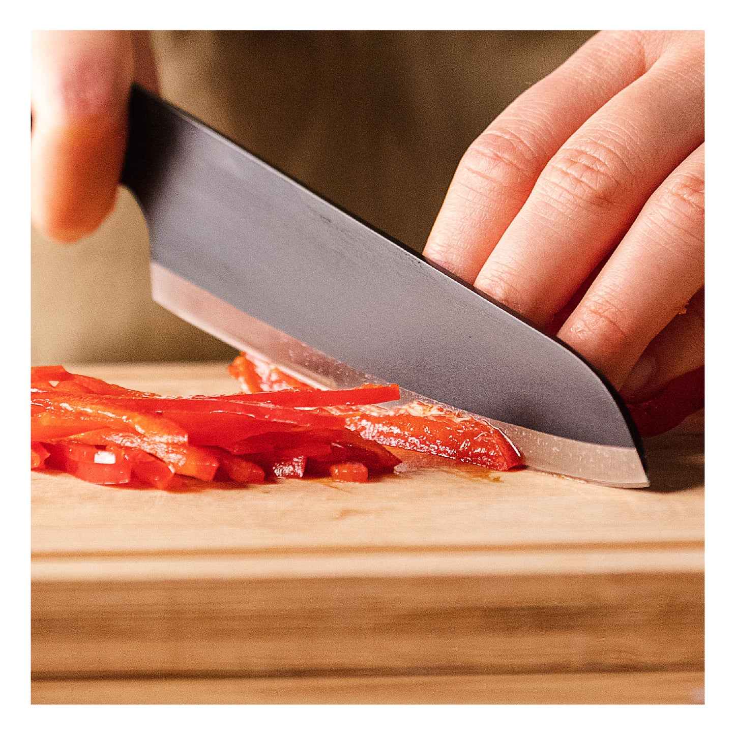 Set De 4 Cuchillos Hudson Acero inoxidable Color Negro