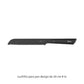 Cuchillo De Pan Hudson Design 8'' Acero Inoxidable Negro