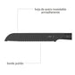 Cuchillo De Pan Hudson Design 8'' Acero Inoxidable Negro