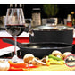 Wok Hudson 28 Cm Doble Capa Aluminio Antiadherente Con Tapa