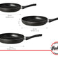 Set Sartenes Hudson 20 Cm + 24 Cm + 26 Cm Aluminio