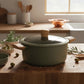 Kit Hudson: Wok Olive Antiadherente 28 Cm 4.6 L + Olla Olive Antiadherente 26 Cm 5.5 L
