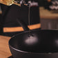 Sartén Wok 28 Cm Aluminio Negro Con Doble Antiadherente