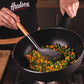 Sartén Wok 28 Cm Aluminio Negro Con Doble Antiadherente