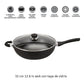 Wok de 32 cm de Aluminio c/ Antiadherente Línea Alumix