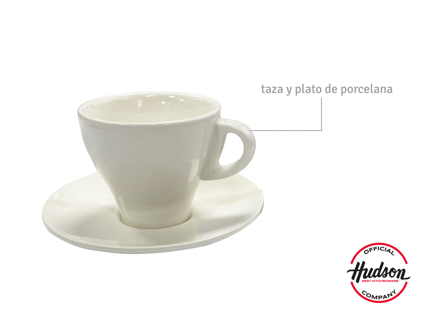 Set Cafetera Italiana Hudson Aluminio 290 ml Para 6 tazas