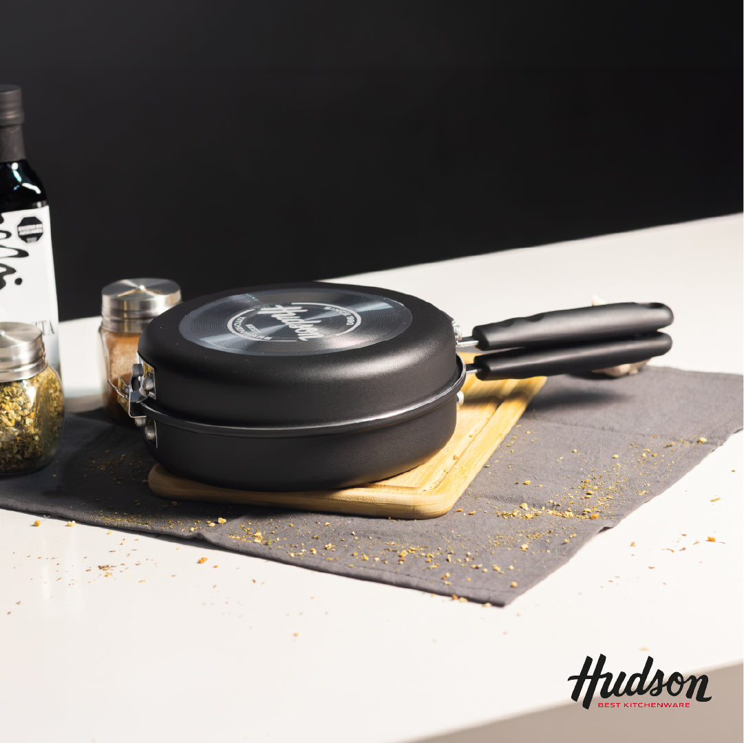 Sartén Doble Hudson Daily 24 cm Aluminio Antiadherente