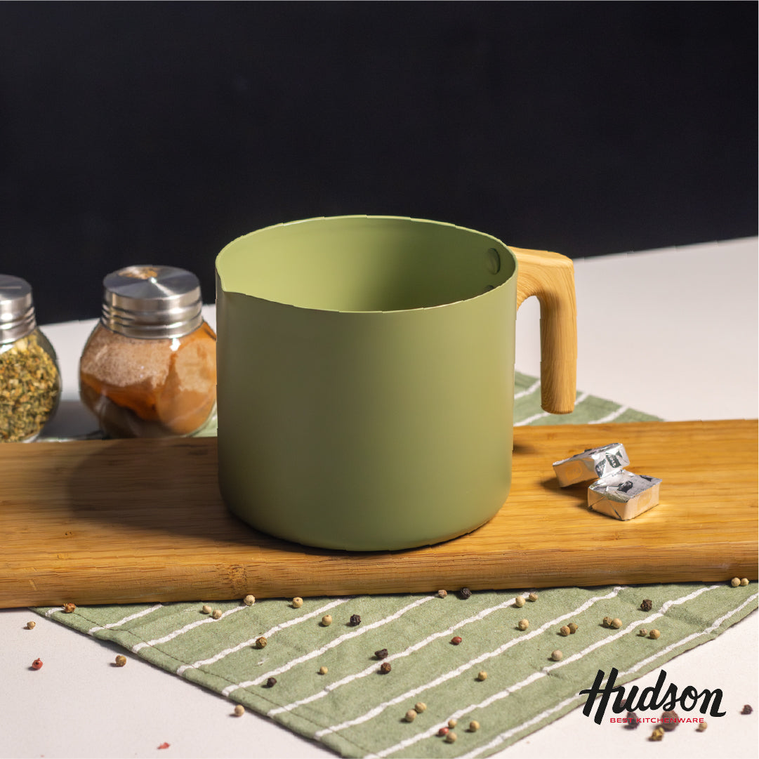 Jarrito Aluminio Línea Olive Con Antiadherente 14cm