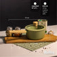 Olla 2 Piezas 1.9 L Aluminio Antiadherente Mango Soft Touch Olive