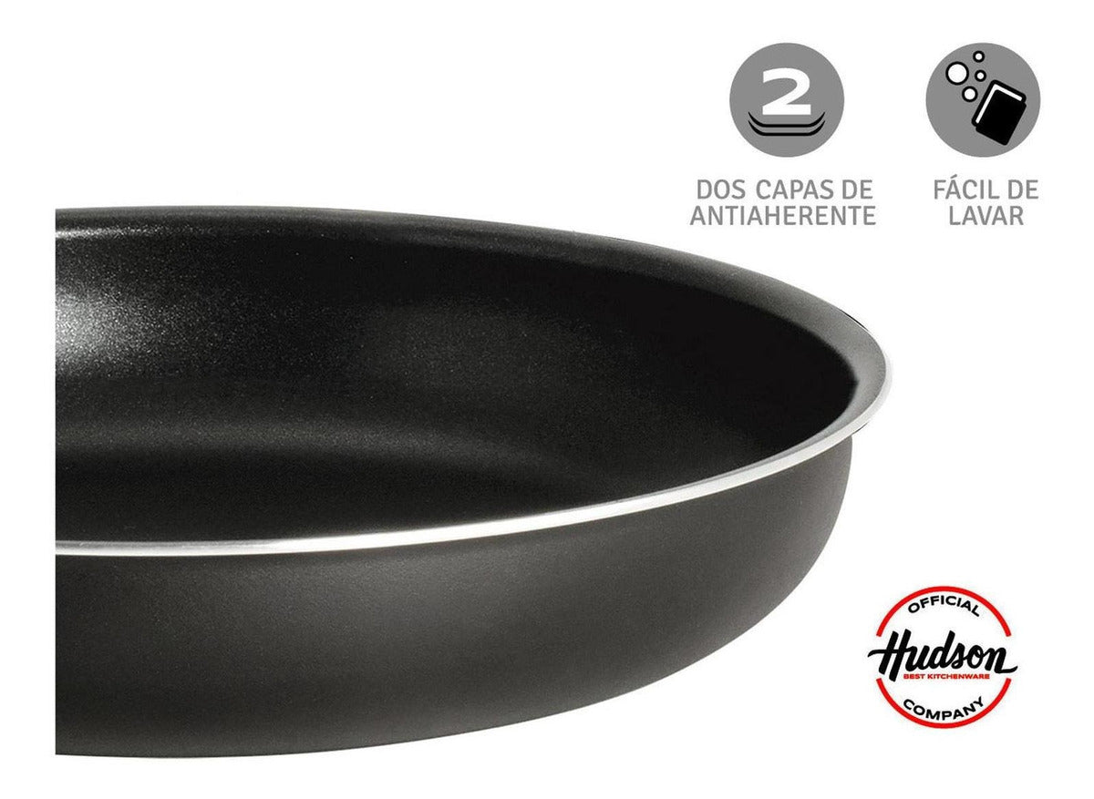 Sartén Hudson 20 Cm Aluminio Doble Antiadherente Profesional