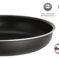 Wok Hudson 28 Cm Doble Capa Aluminio Antiadherente Con Tapa