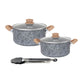 Bateria Antiadherente 24 cm + 28 Cm + Pinza De Cocina