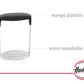 Set x 3 Utensilios de Acero Inoxidable