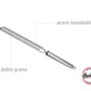 Set x 3 Utensilios de Acero Inoxidable