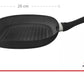 Set Aluminio Negro Wok 32 Cm + Bifera 26 Cm Antiadherente