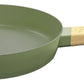 Kit Hudson: Wok 28 Cm Antiadherente 4.6 L Verde Oliva + Sartén 26 Cm Verde Oliva + Olla 1.9 L Verde Oliva
