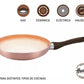 Set Sarten 20 Cm + 24 Cm Cobre Con Antiadherente Hudson