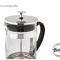 Set Hudson Cafetera Embolo Francesa 600ml + 2 Vasos Térmicos