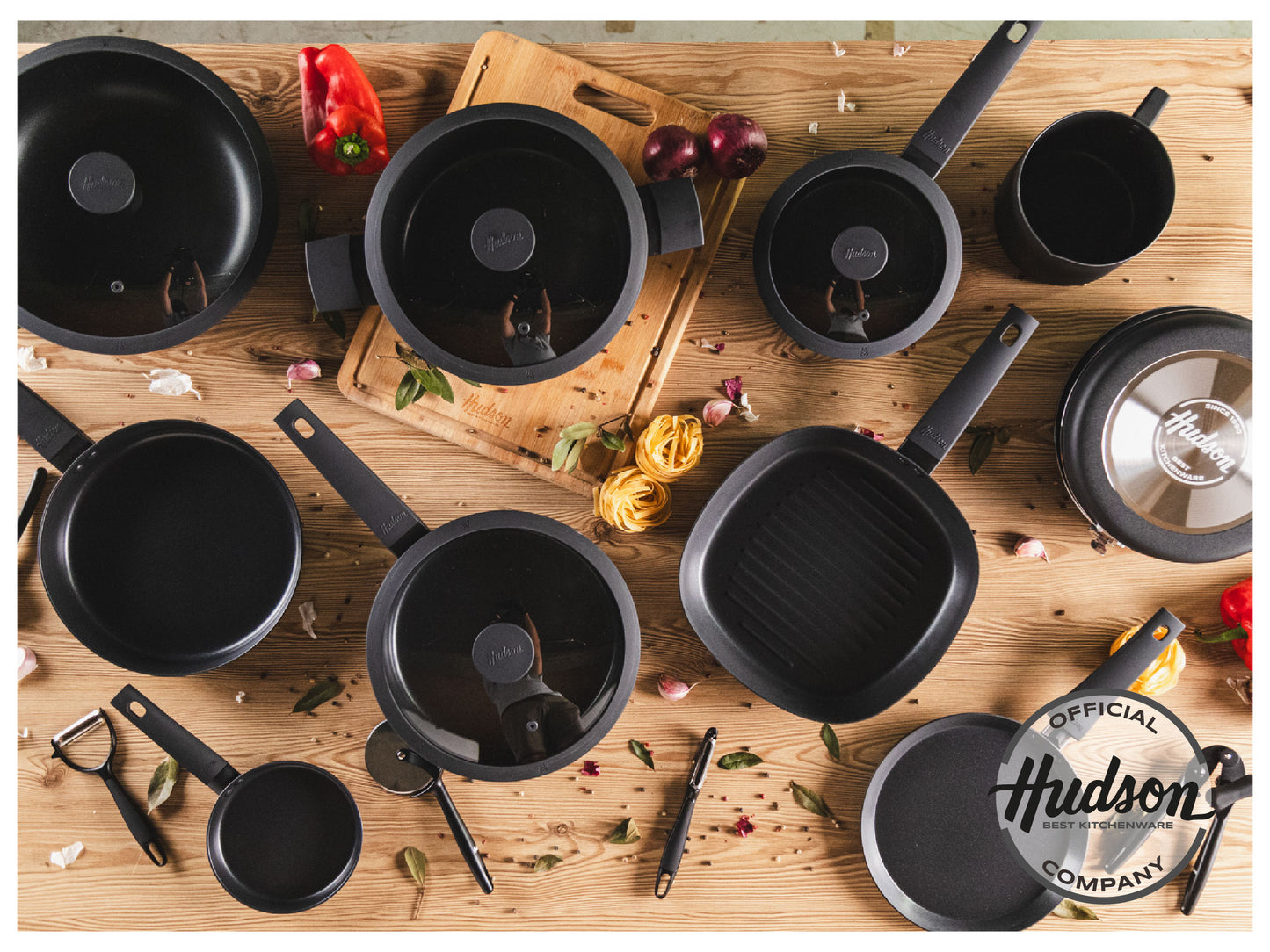 Paellera Arrocera Hudson Day10 Aluminio Antiadherente