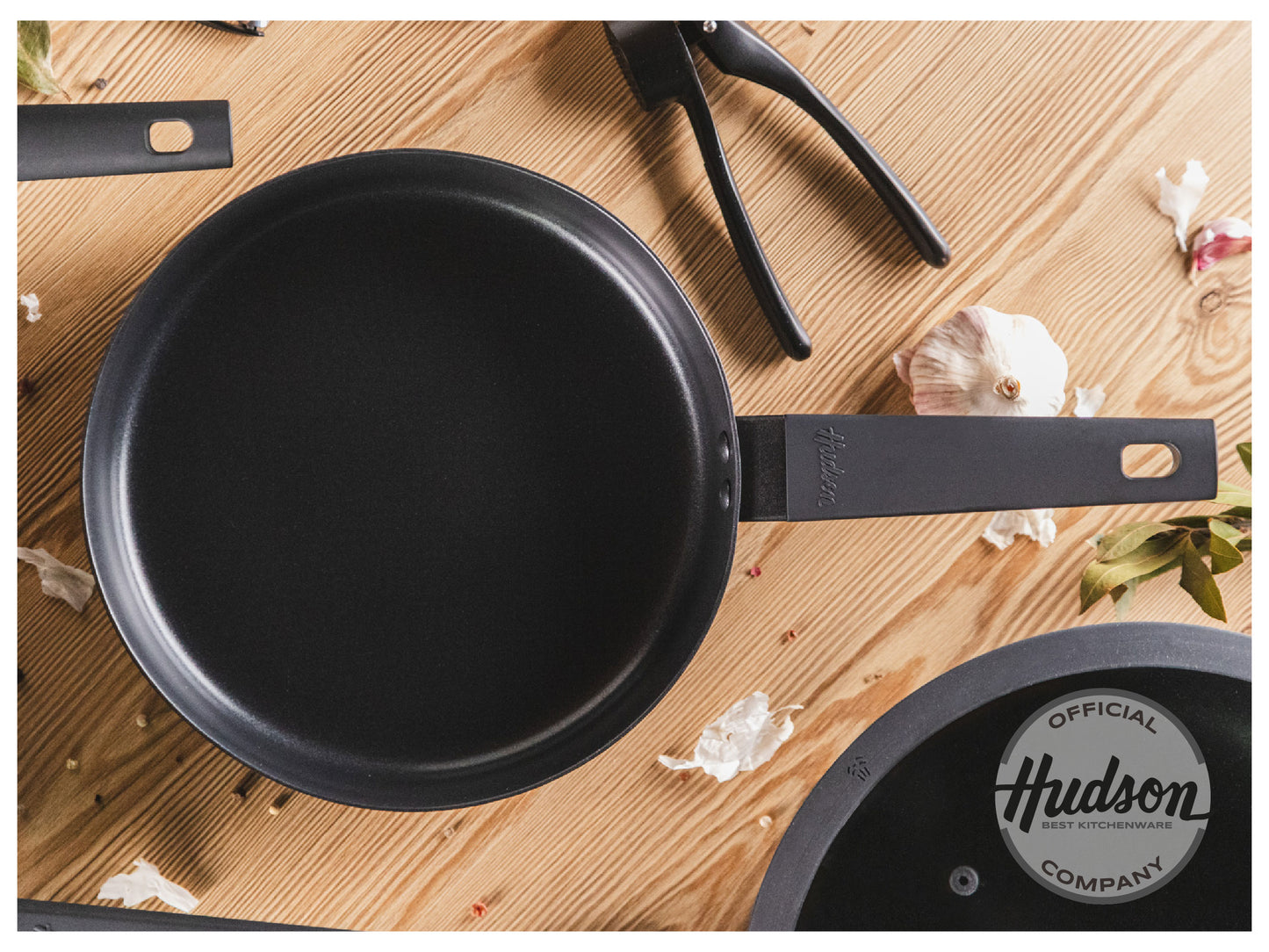 Sartén 28 cm Hudson Daily 16 Antiadherente De Aluminio